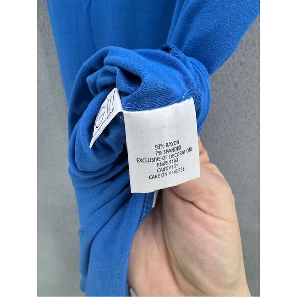 NWT Oklahoma City Thunder G-III 4Her by Carl Banks Women's Maxi Dress - Blue/Nav - Picture 7 of 12